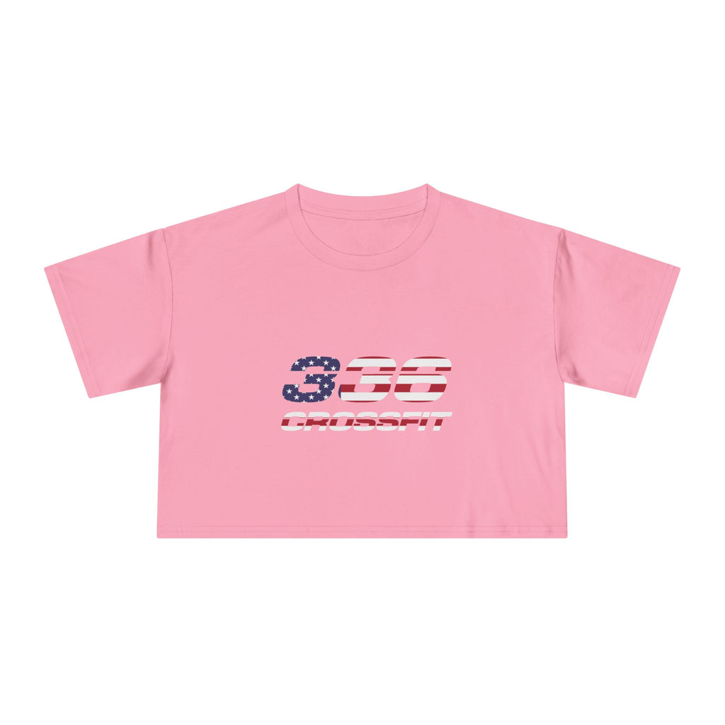 336 CrossFit America Crop Top