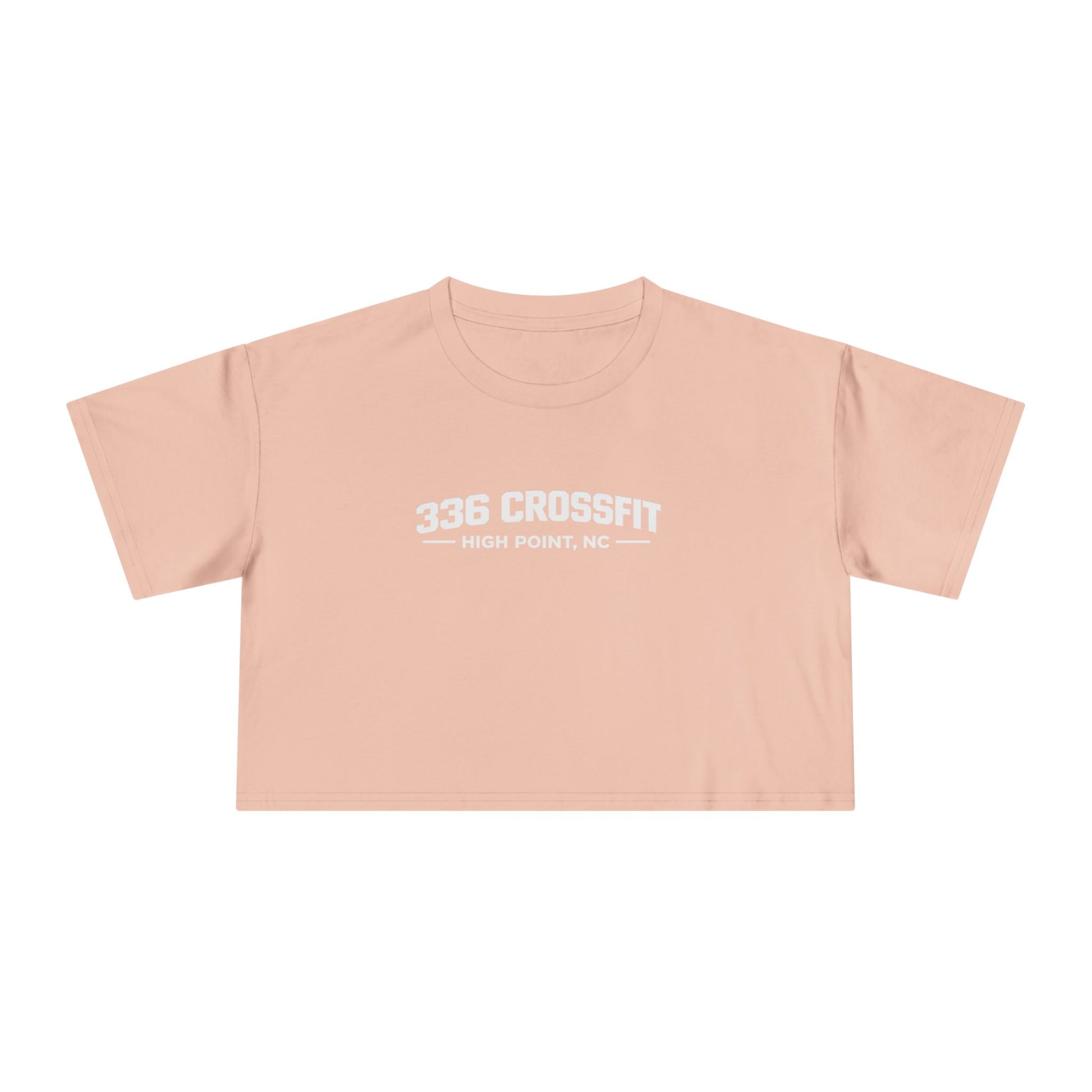 336 CrossFit Collegiate White Crop