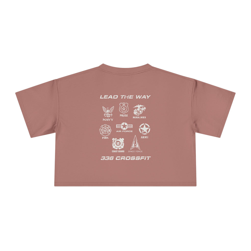 336 CrossFit Shield Crop Top