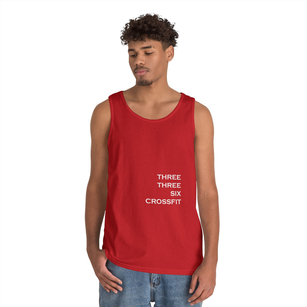 336 CrossFit Men's Text Tank Top