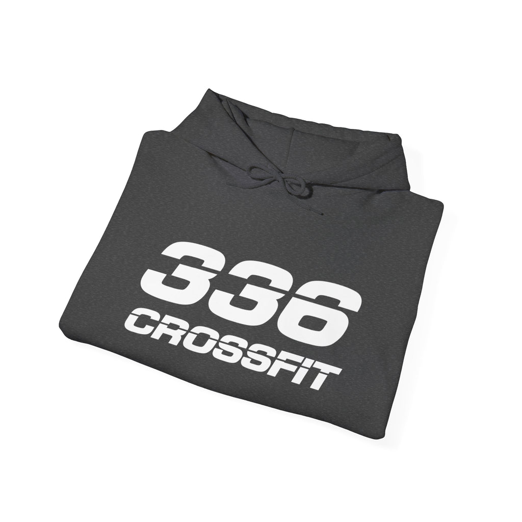 336 CrossFit Basics (White) Hooded Sweatshirt