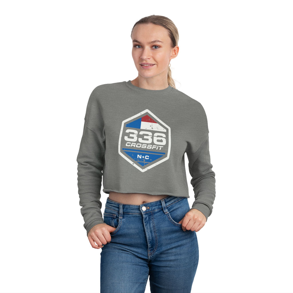 336 CrossFit Logo Cropped Sweatshirt