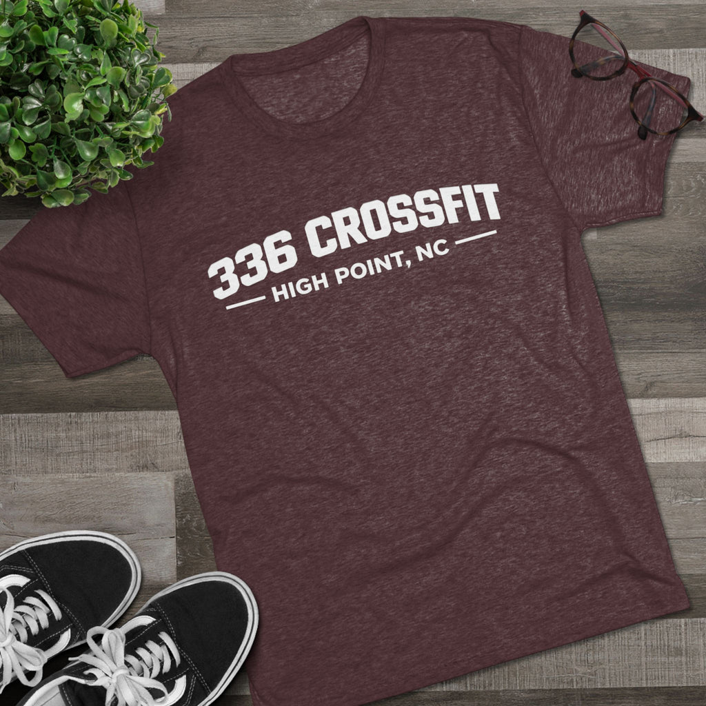 336 CrossFit Collegiate White T-Shirt