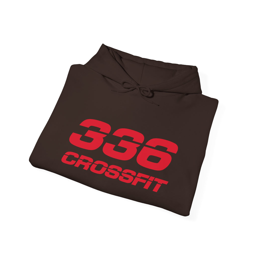 336 CrossFit Basics (Red) Hooded Sweatshirt