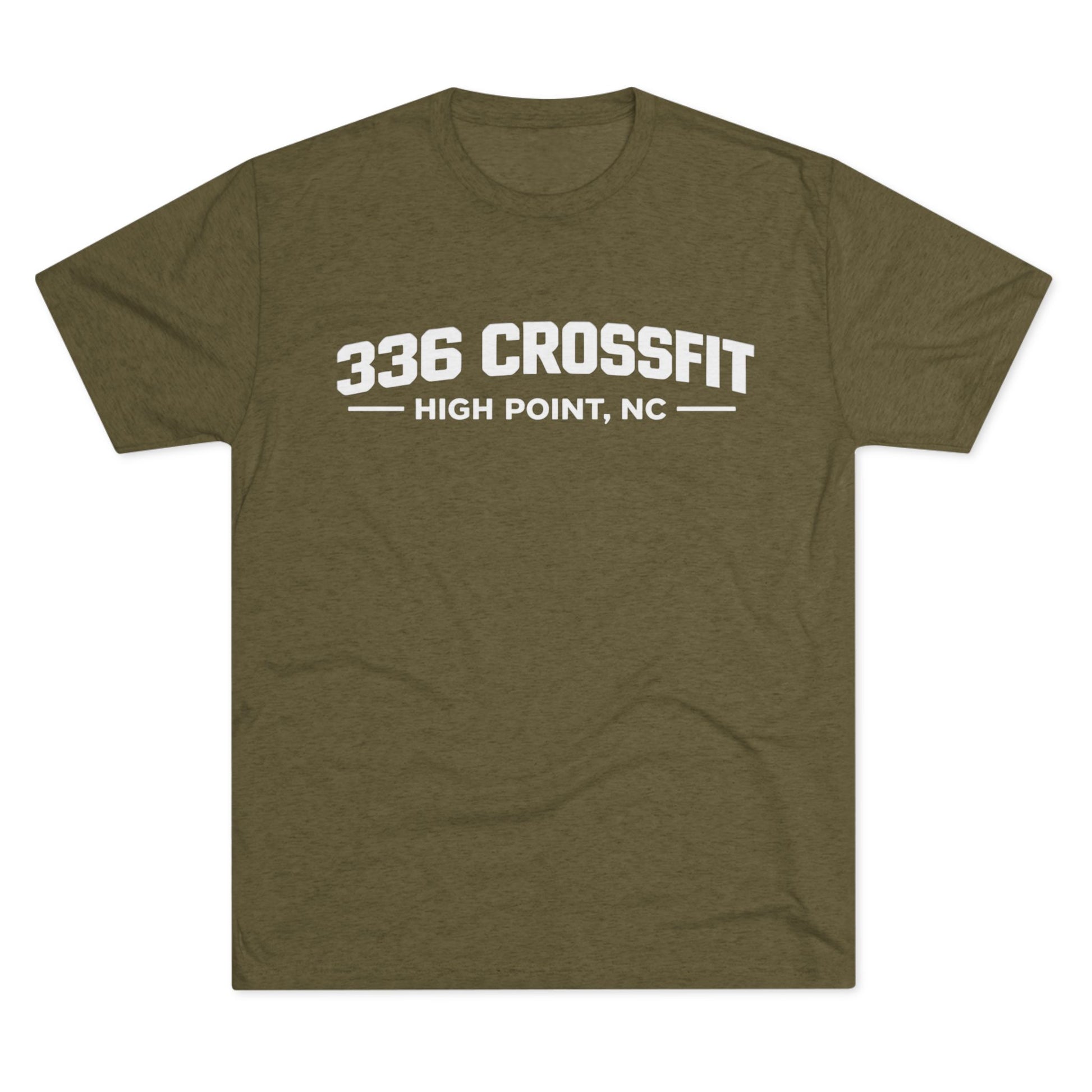 336 CrossFit Collegiate White T-Shirt