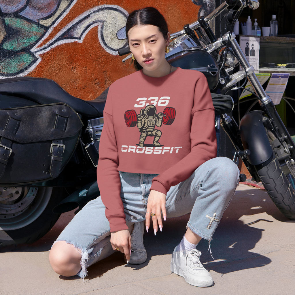 336 CrossFit Out of This World Cropped Sweatshirt