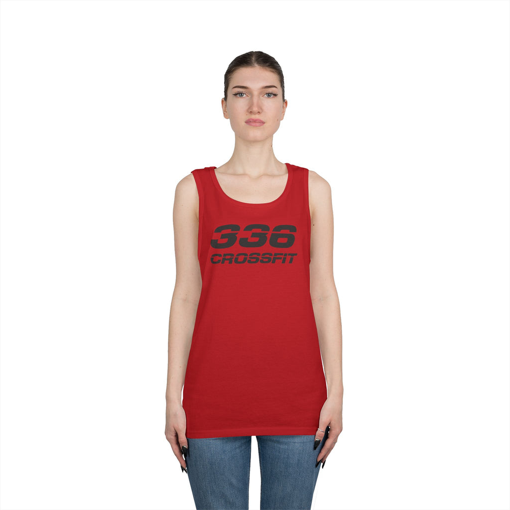 336 CrossFit Men's Tank Top (Basics Collection-Charcoal)