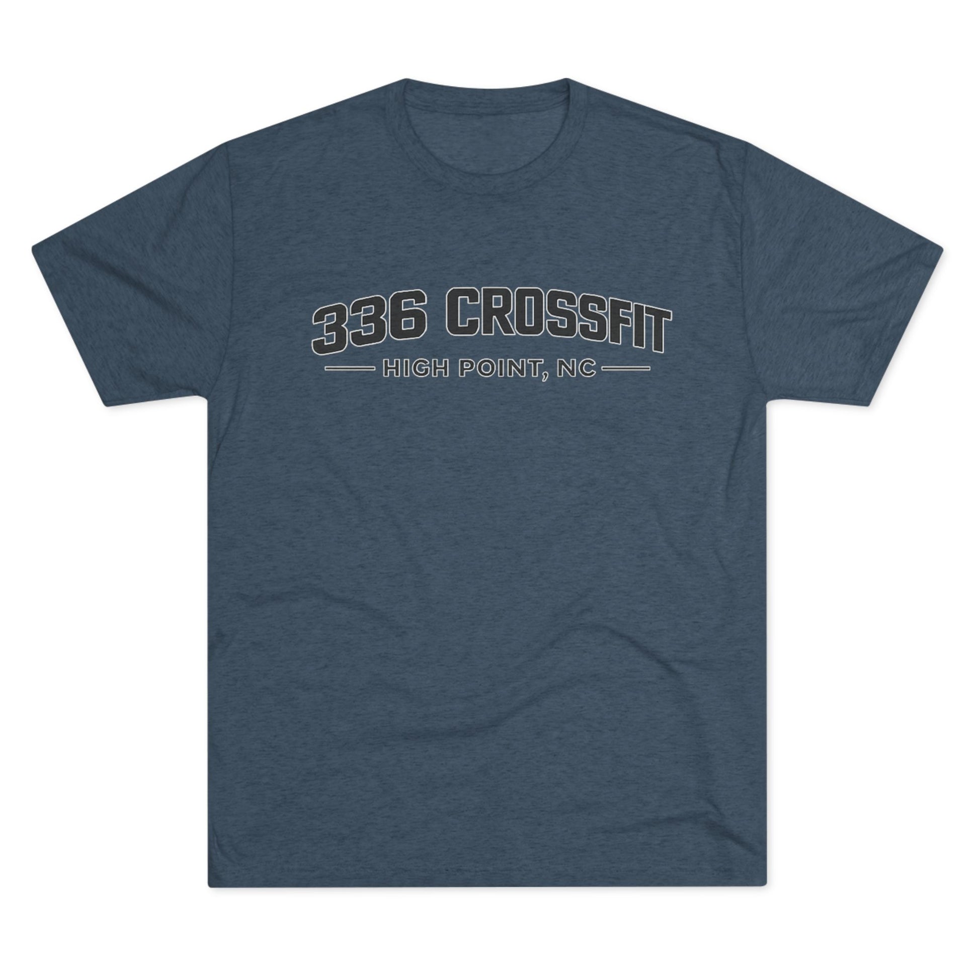 336 CrossFit Collegiate Black T-Shirt