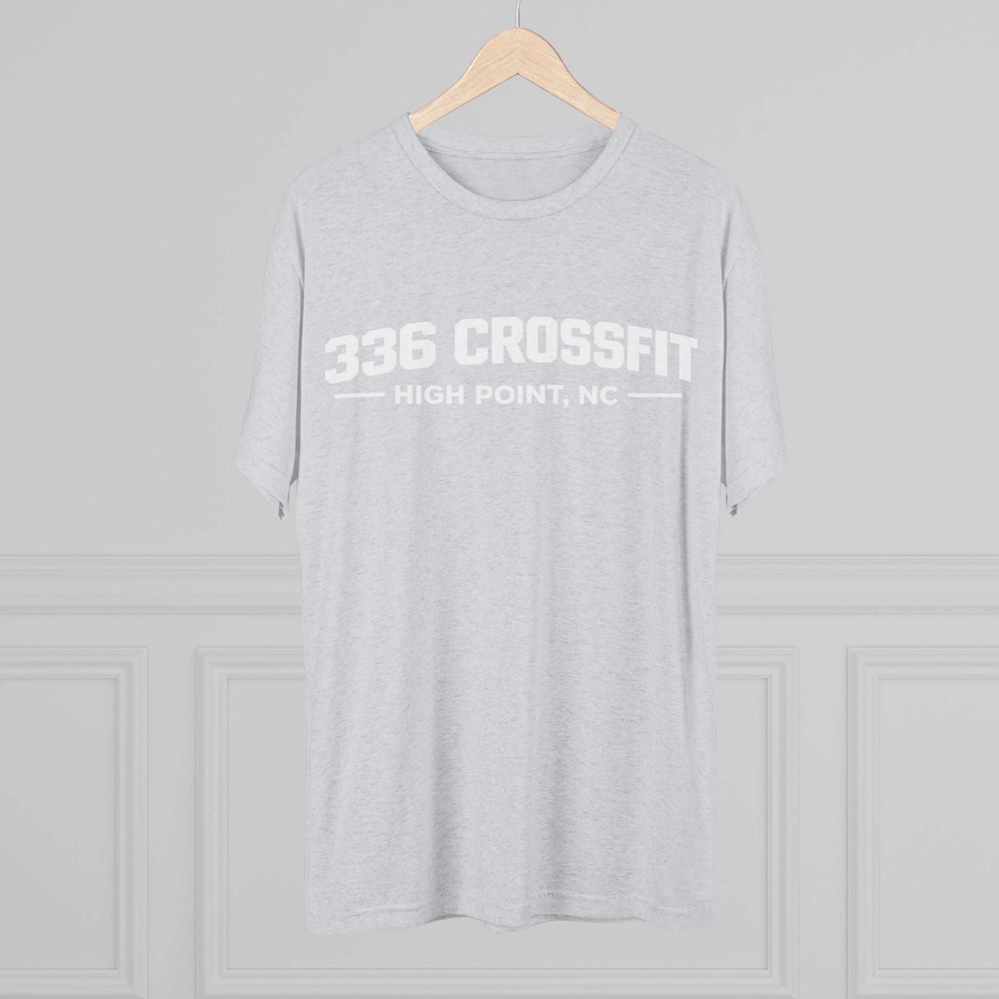 336 CrossFit Collegiate White T-Shirt