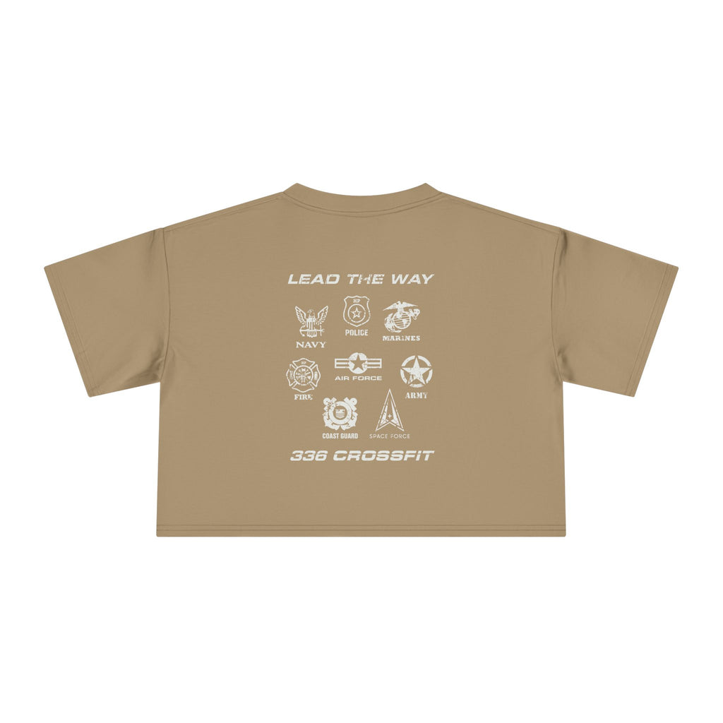 336 CrossFit Shield Crop Top