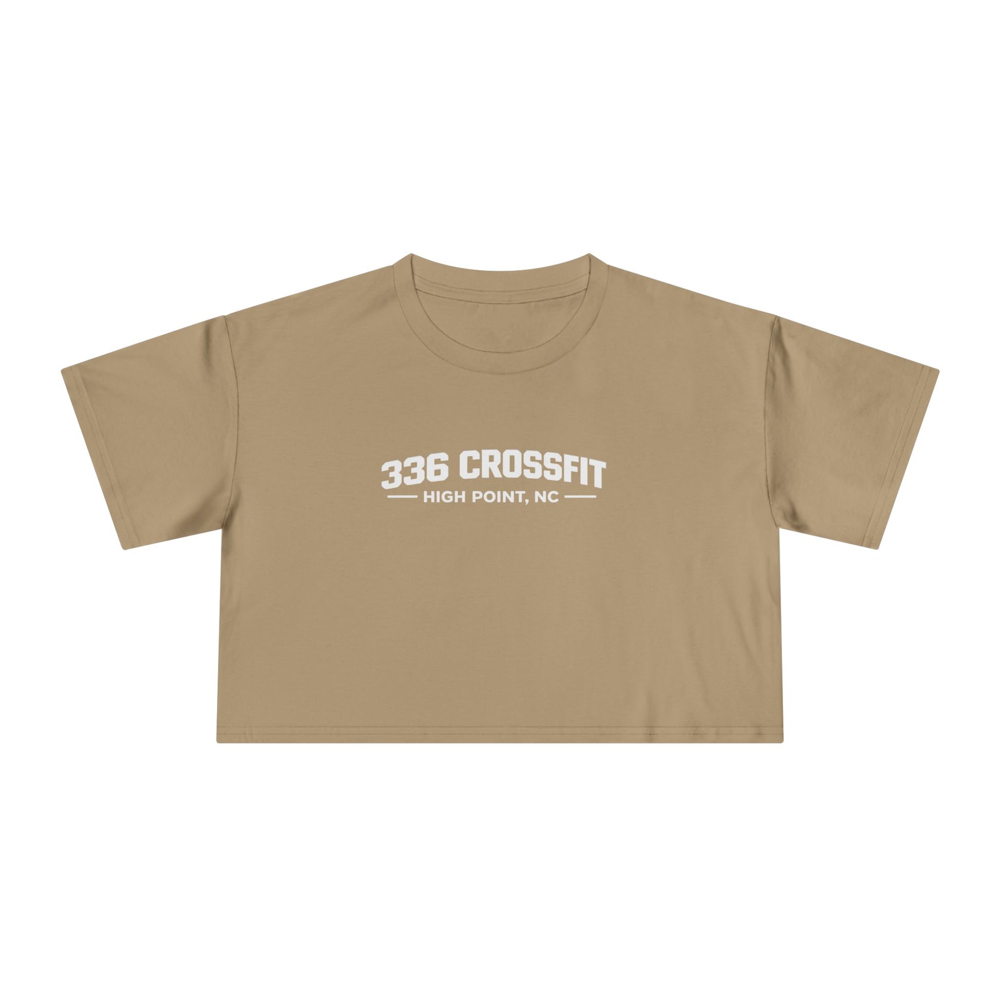 336 CrossFit Collegiate White Crop