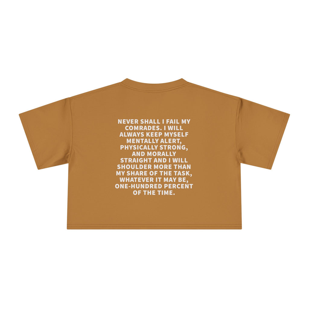 336 CrossFit Ranger Creed Crop Top