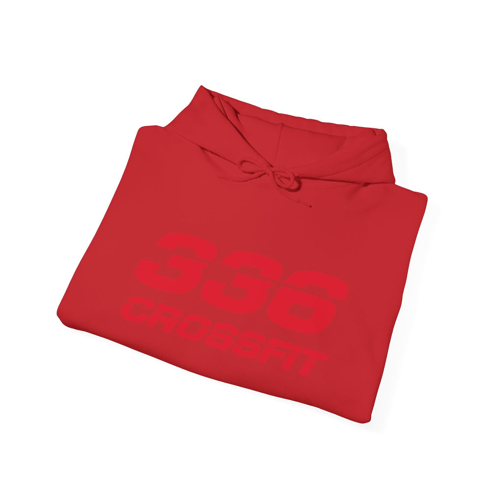 336 CrossFit Basics (Red) Hooded Sweatshirt