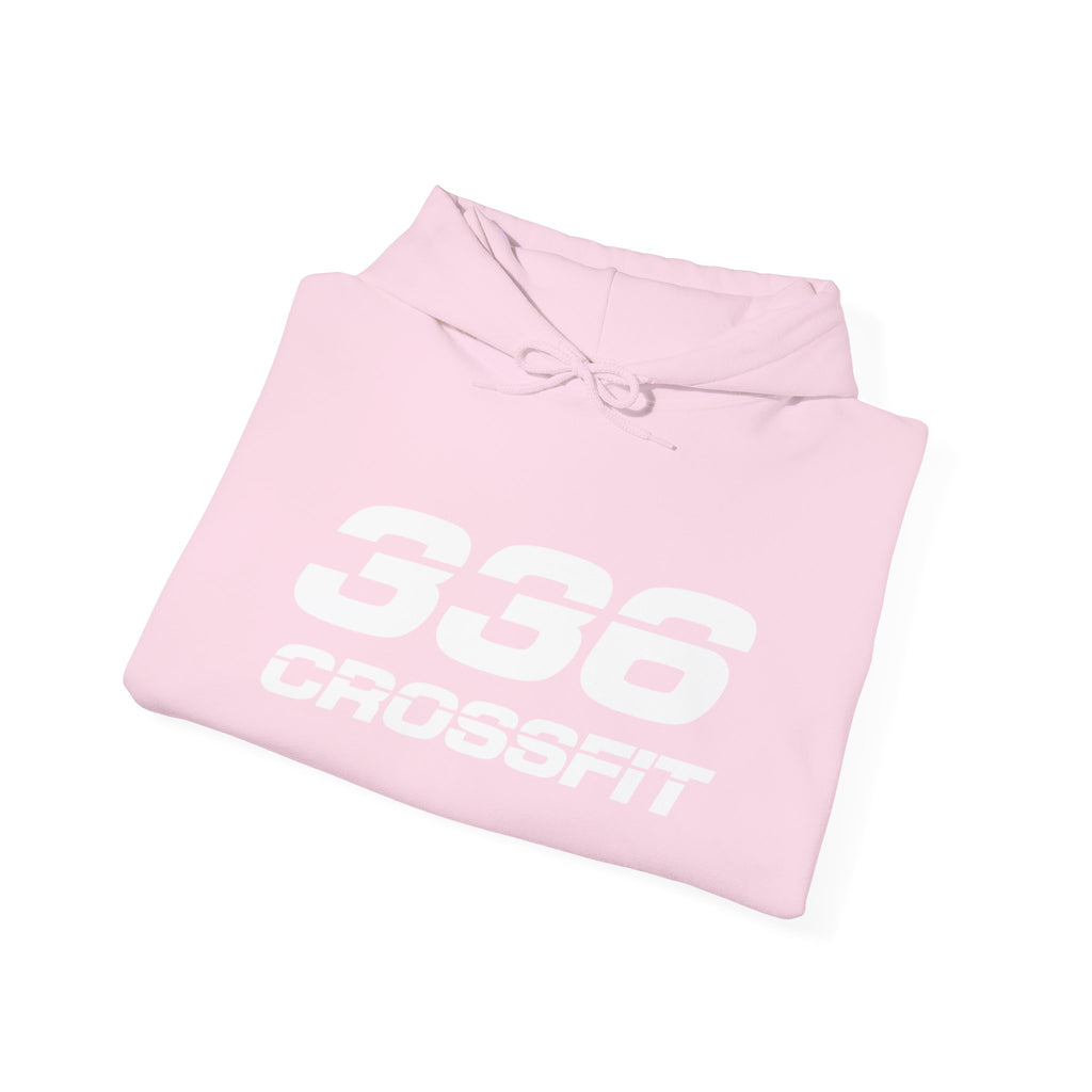 336 CrossFit Basics (White) Hooded Sweatshirt