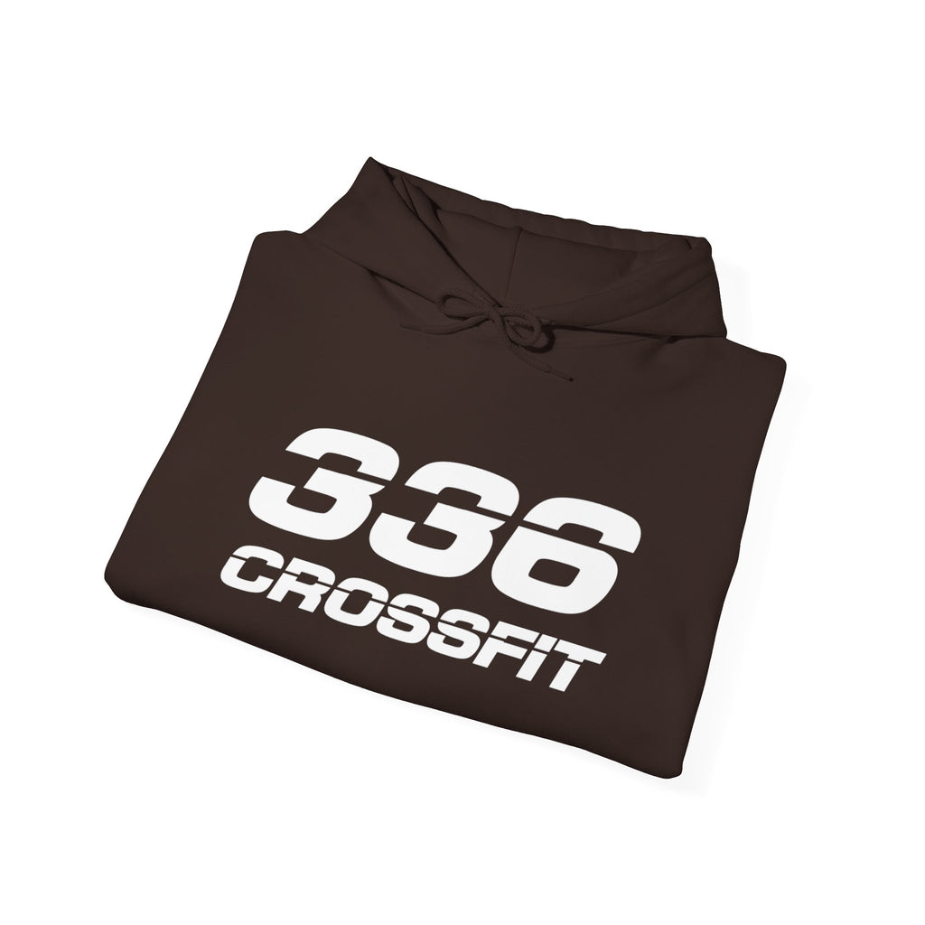 336 CrossFit Basics (White) Hooded Sweatshirt
