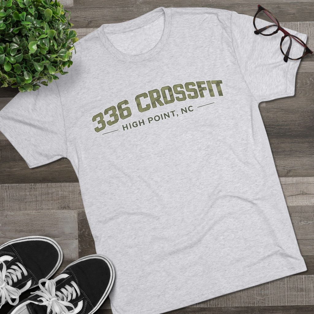 336 CrossFit Collegiate Camo T-Shirt