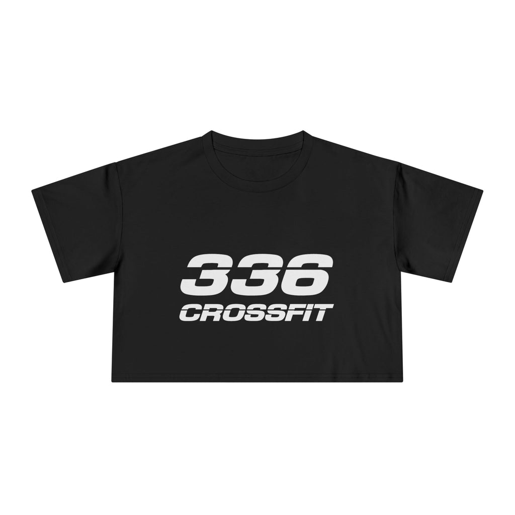 336 CrossFit Crop Top (Basics Collection-White)