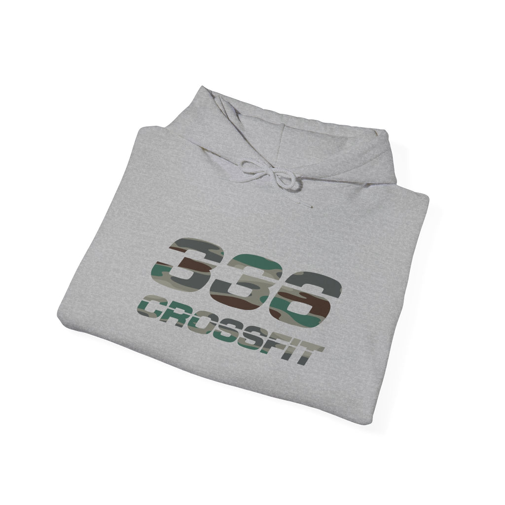 336 CrossFit Camo Hooded Sweatshirt