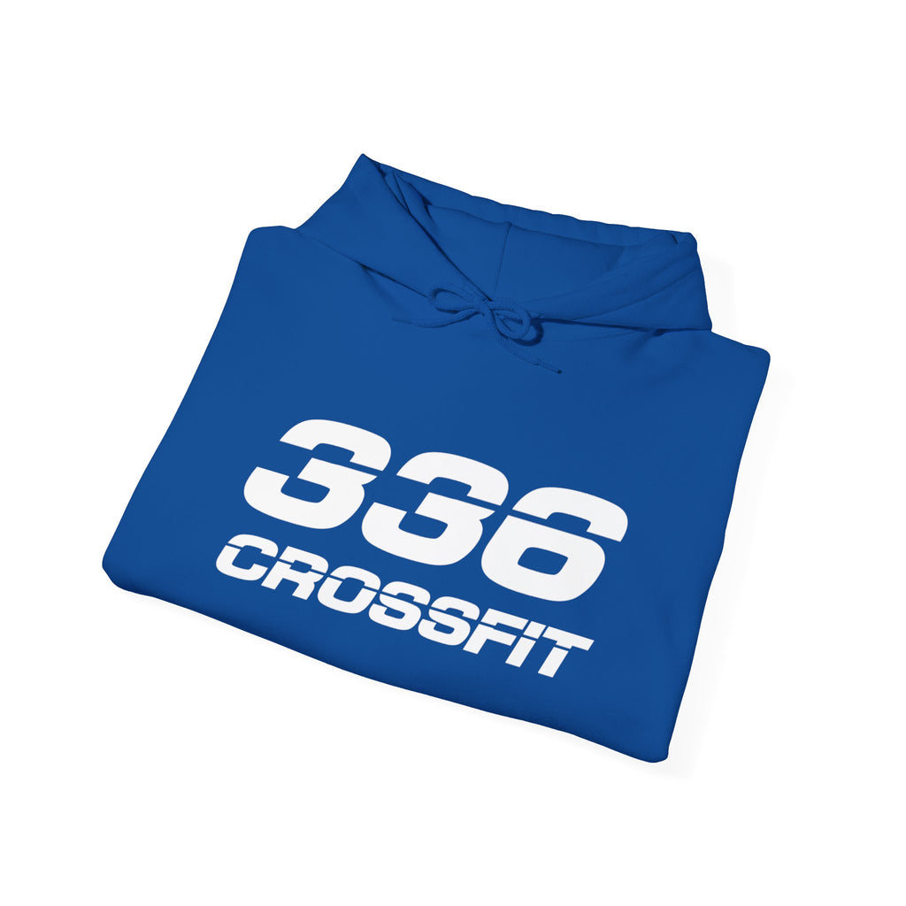 336 CrossFit Basics (White) Hooded Sweatshirt