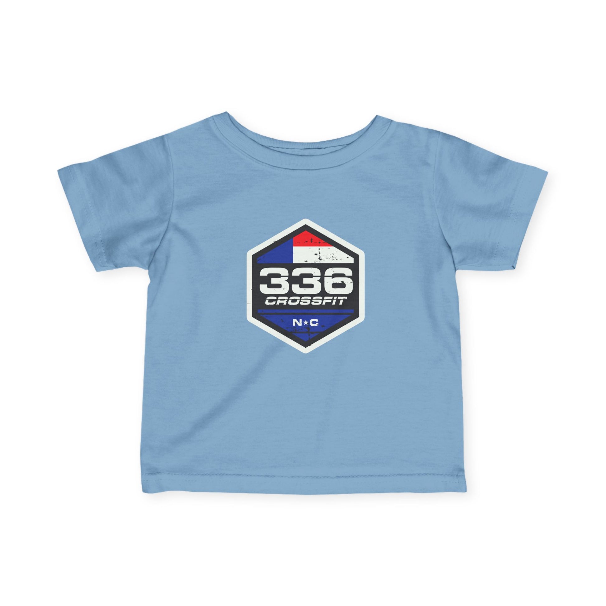 Infant Tee — 336 CrossFit Hex Logo Baby T‑Shirt (NC)