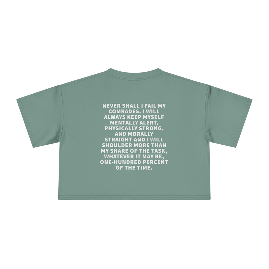 336 CrossFit Ranger Creed Crop Top