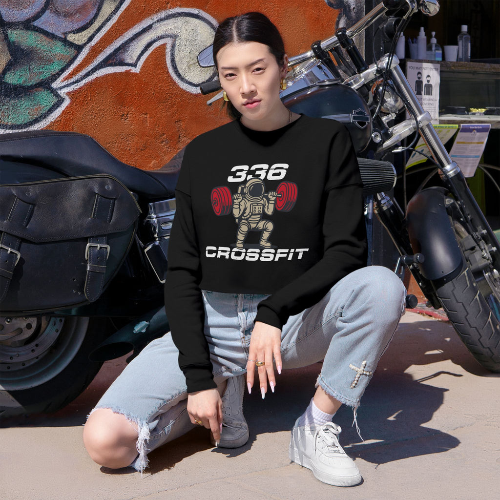 336 CrossFit Out of This World Cropped Sweatshirt