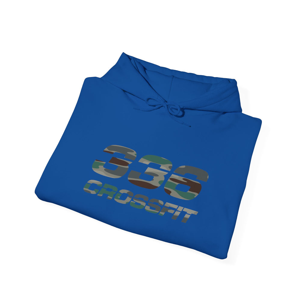 336 CrossFit Camo Hooded Sweatshirt