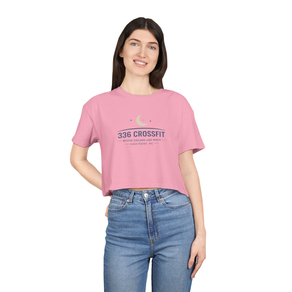 336 CrossFit Evening Crew Crop Top