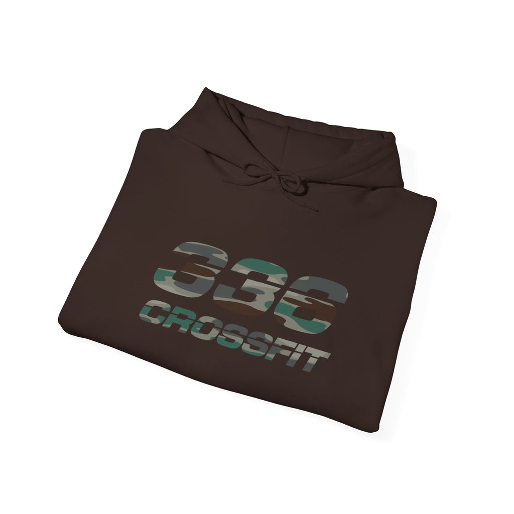 336 CrossFit Camo Hooded Sweatshirt