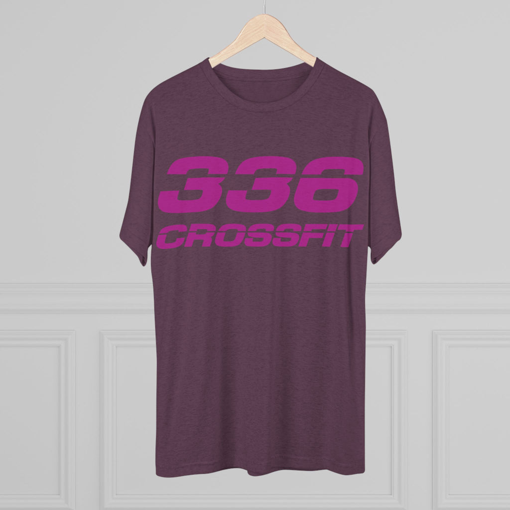 336 CrossFit T-Shirt (Basics Collection-Fuschia)