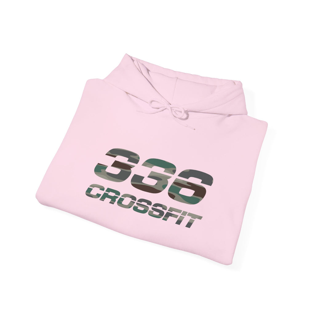 336 CrossFit Camo Hooded Sweatshirt
