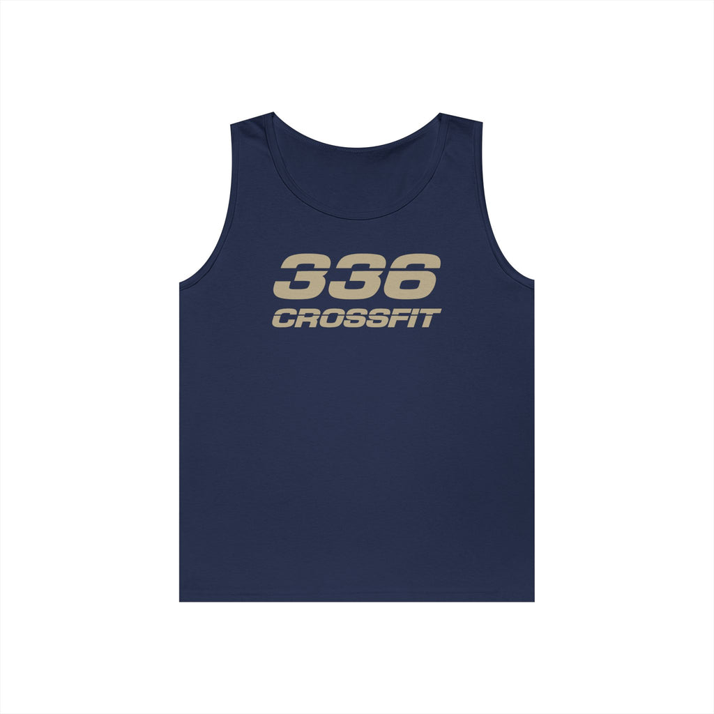 336 CrossFit Men's Tank Top (Basics Collection-Tan)