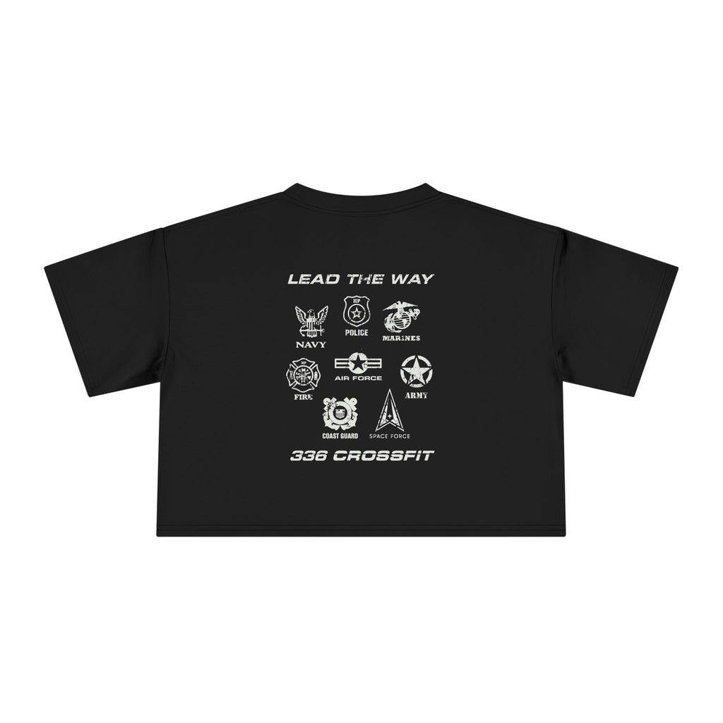 336 CrossFit Shield Crop Top