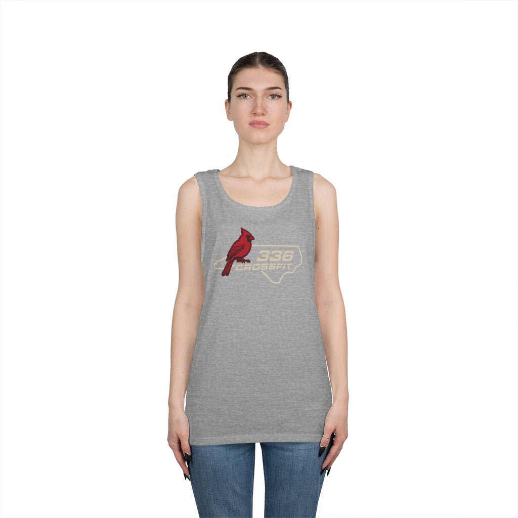 336 CrossFit Carolina Cardinal Mens Tank Top