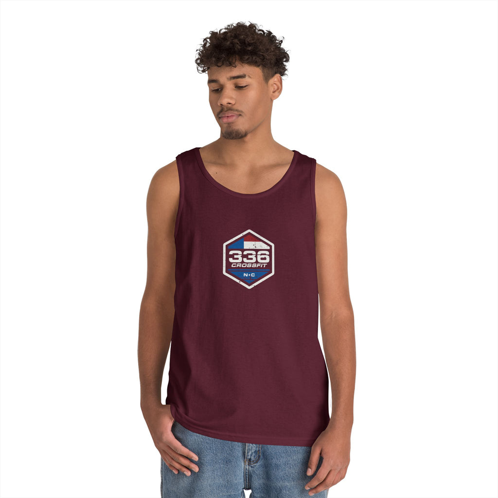 336 CrossFit Men's Shield Tank Top