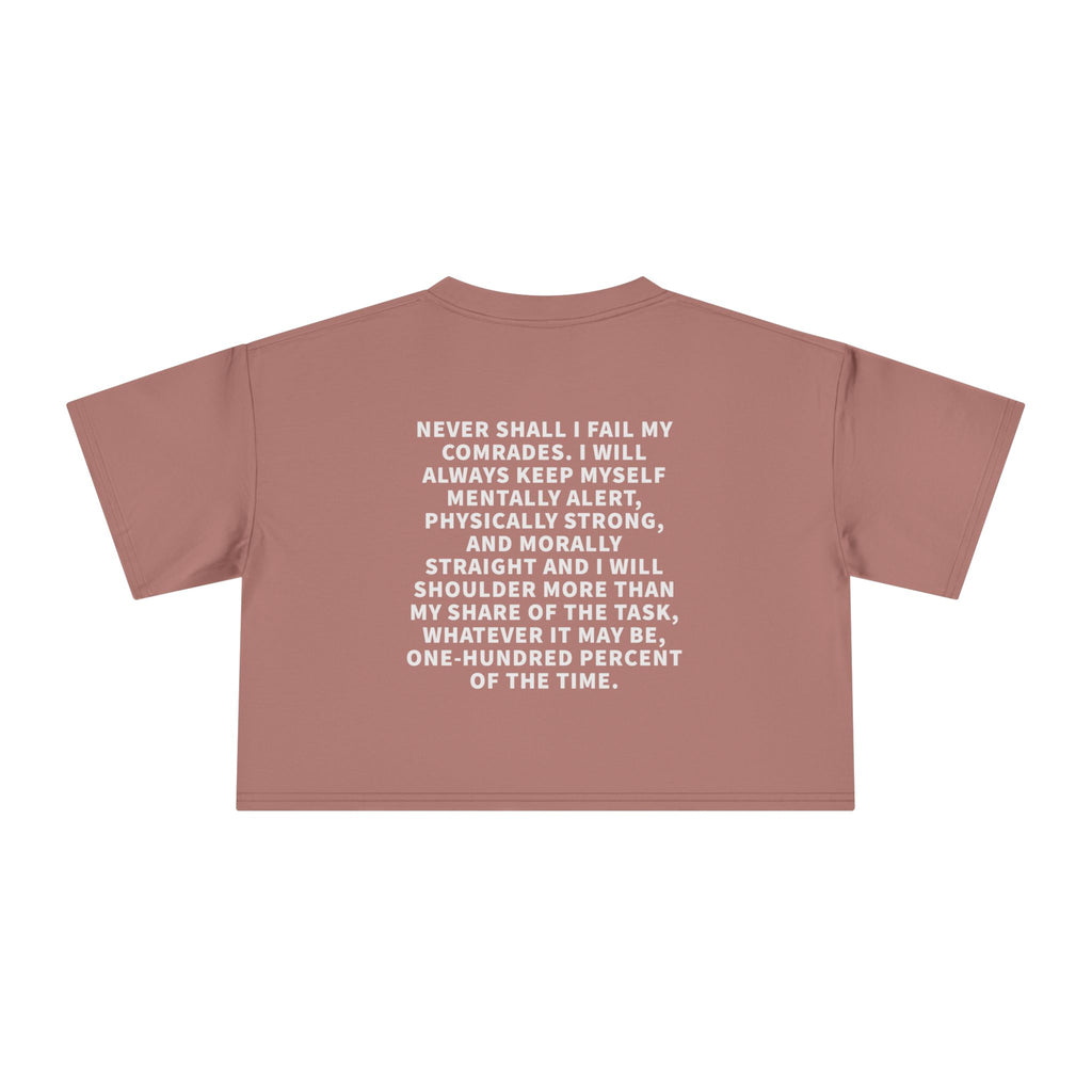 336 CrossFit Ranger Creed Crop Top
