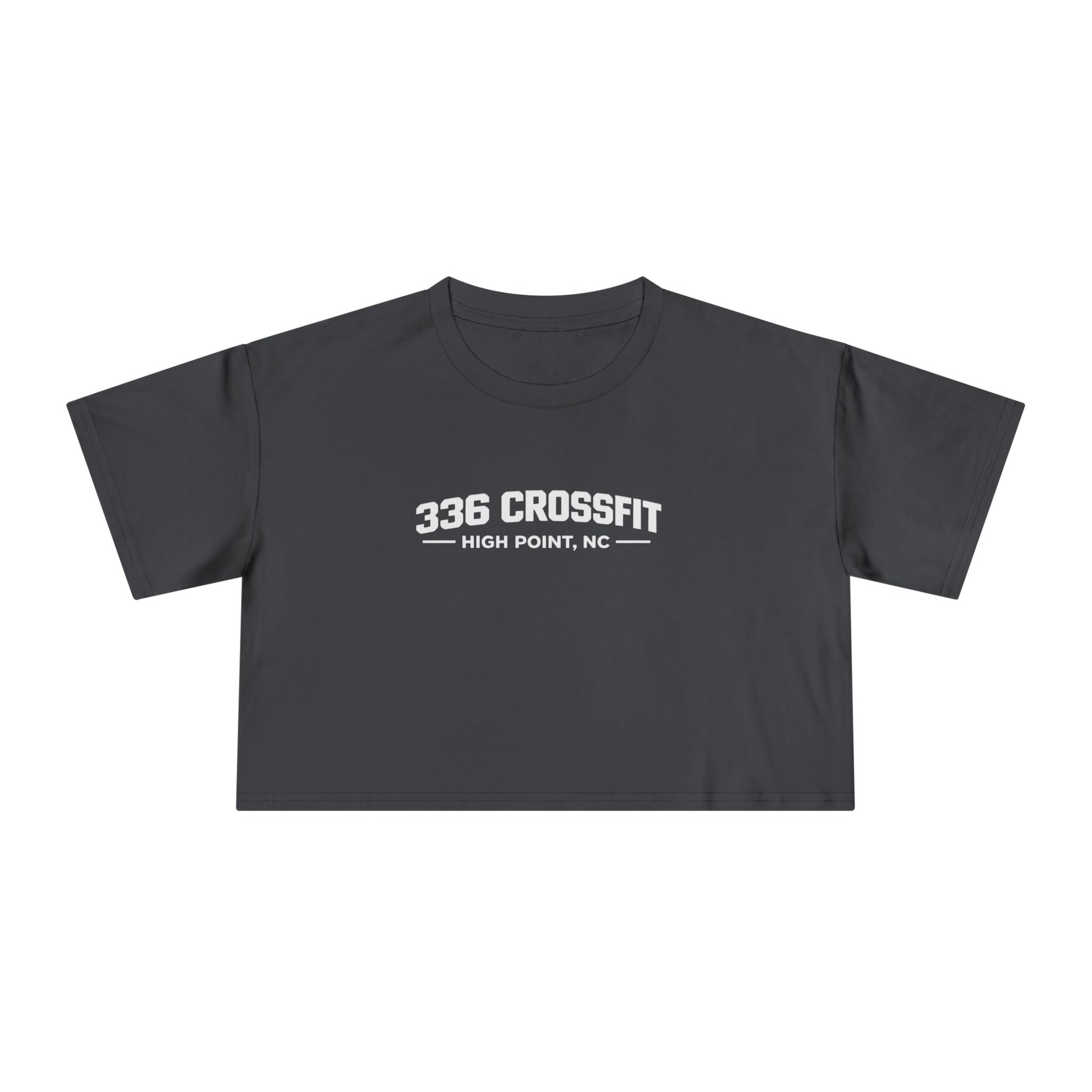 336 CrossFit Collegiate White Crop