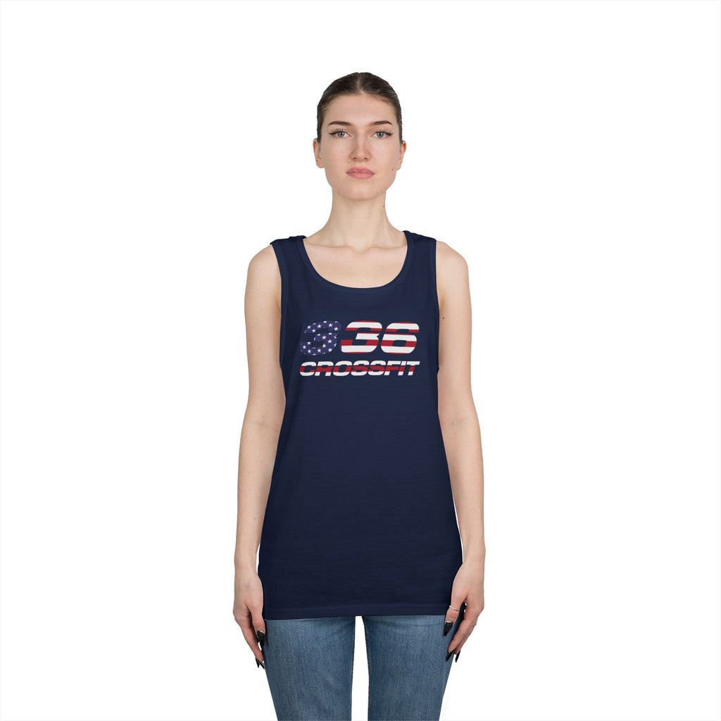 336 CrossFit American Flag Men's Tank Top