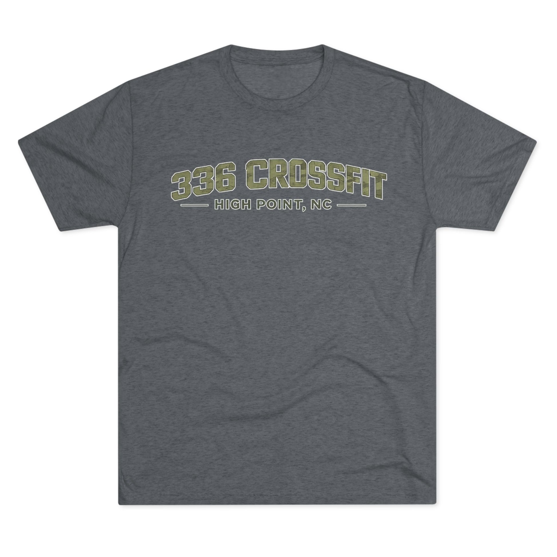336 CrossFit Collegiate Camo T-Shirt