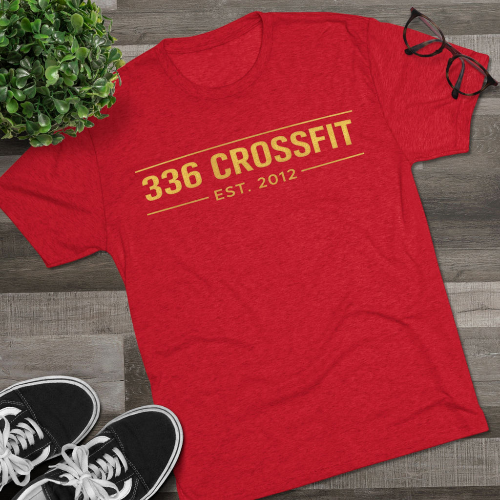 336 CrossFit EST Gold T-Shirt