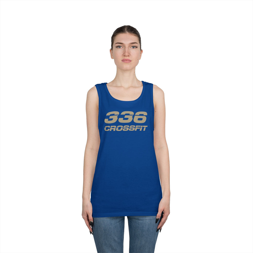 336 CrossFit Men's Tank Top (Basics Collection-Tan)