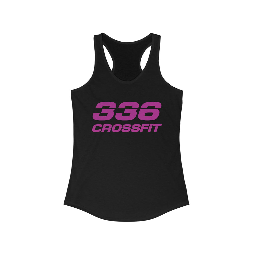 336 CrossFit Racerback Tank Top (Basics Collection-Fuschia)