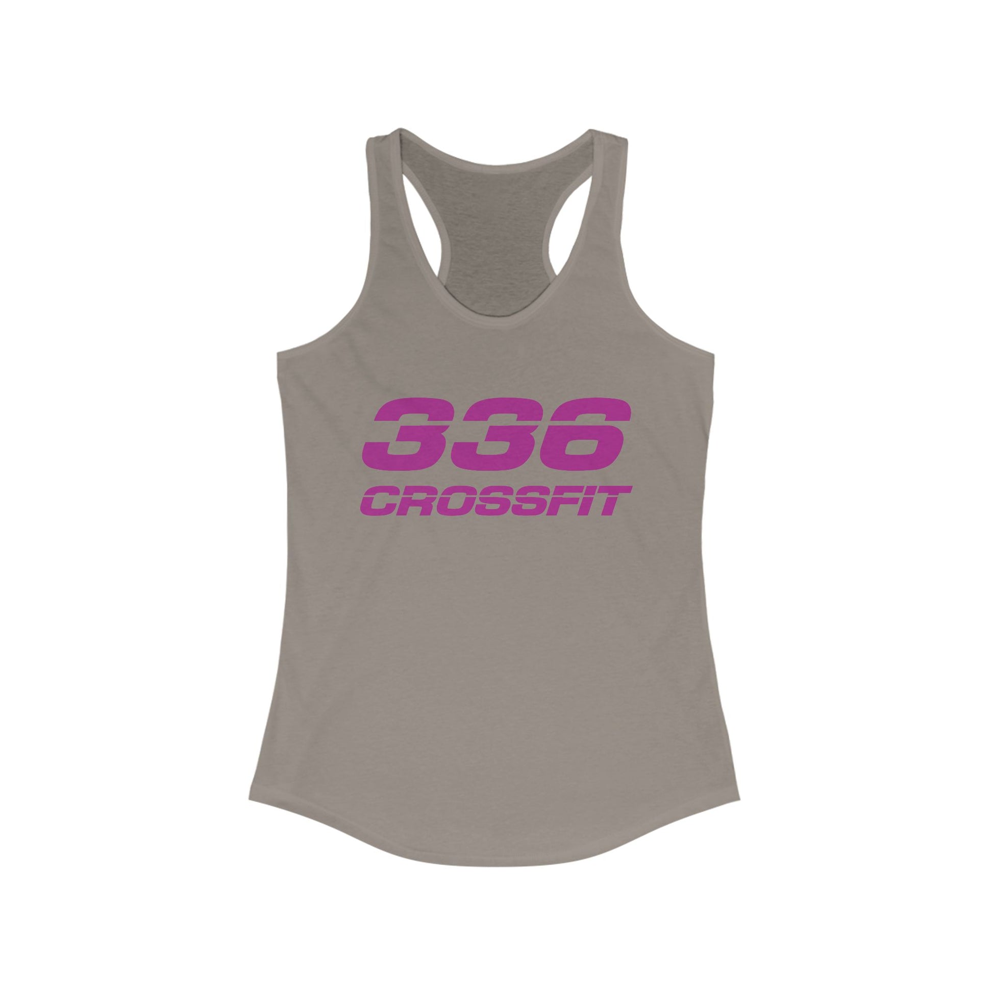 336 CrossFit Racerback Tank Top (Basics Collection-Fuschia)