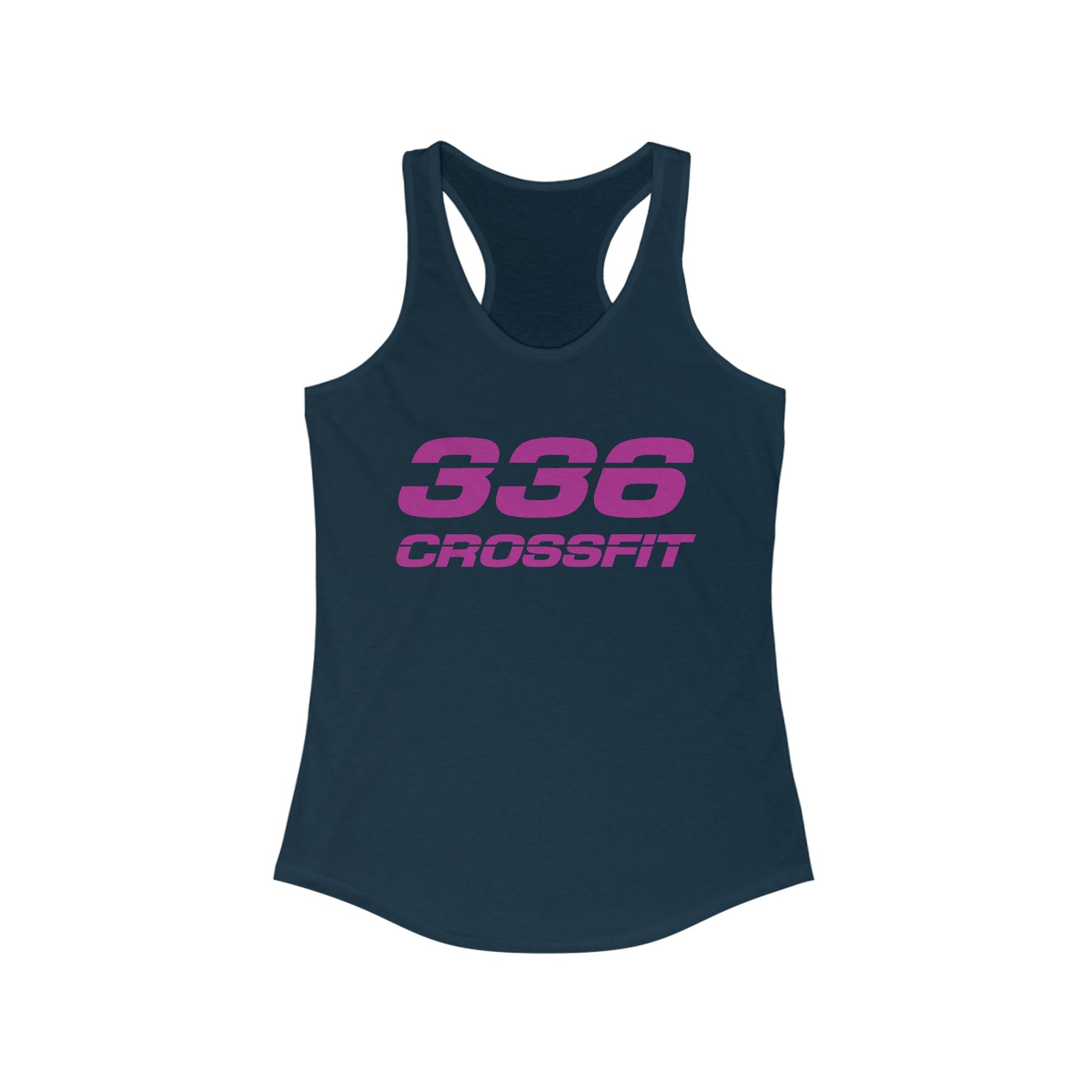 336 CrossFit Racerback Tank Top (Basics Collection-Fuschia)