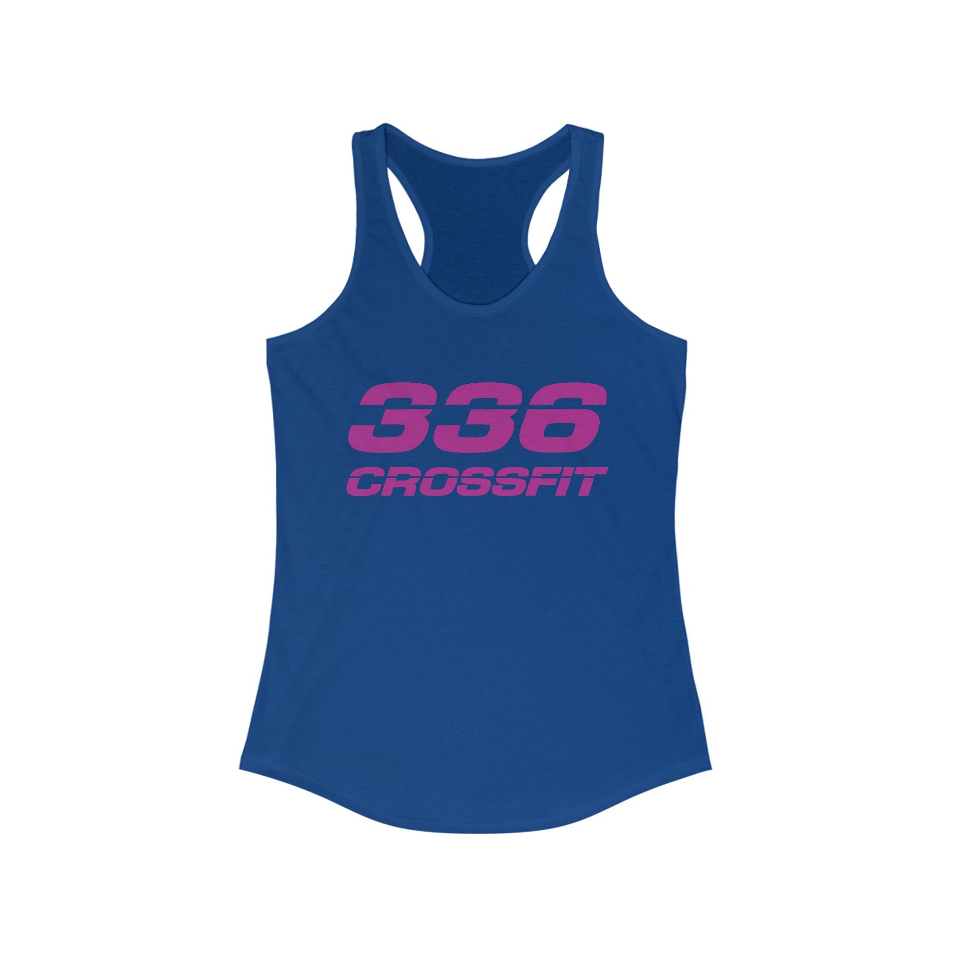 336 CrossFit Racerback Tank Top (Basics Collection-Fuschia)