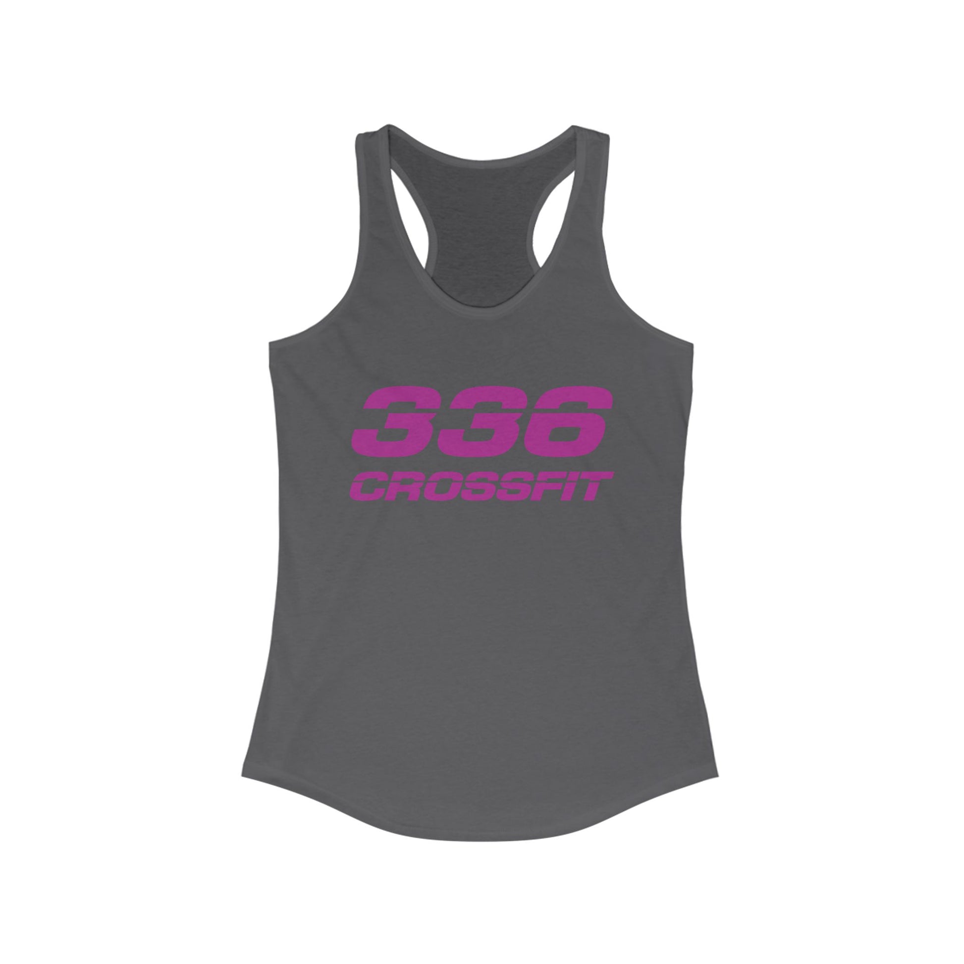 336 CrossFit Racerback Tank Top (Basics Collection-Fuschia)