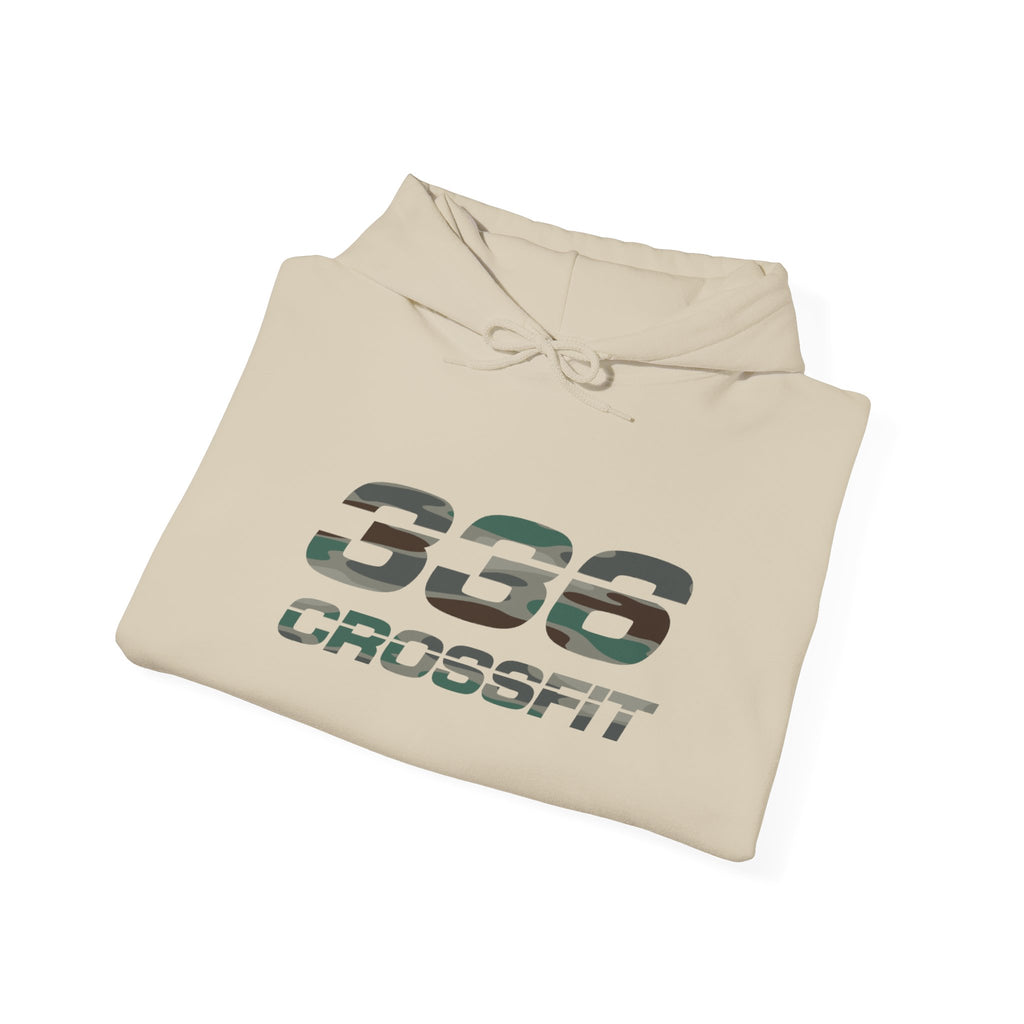 336 CrossFit Camo Hooded Sweatshirt