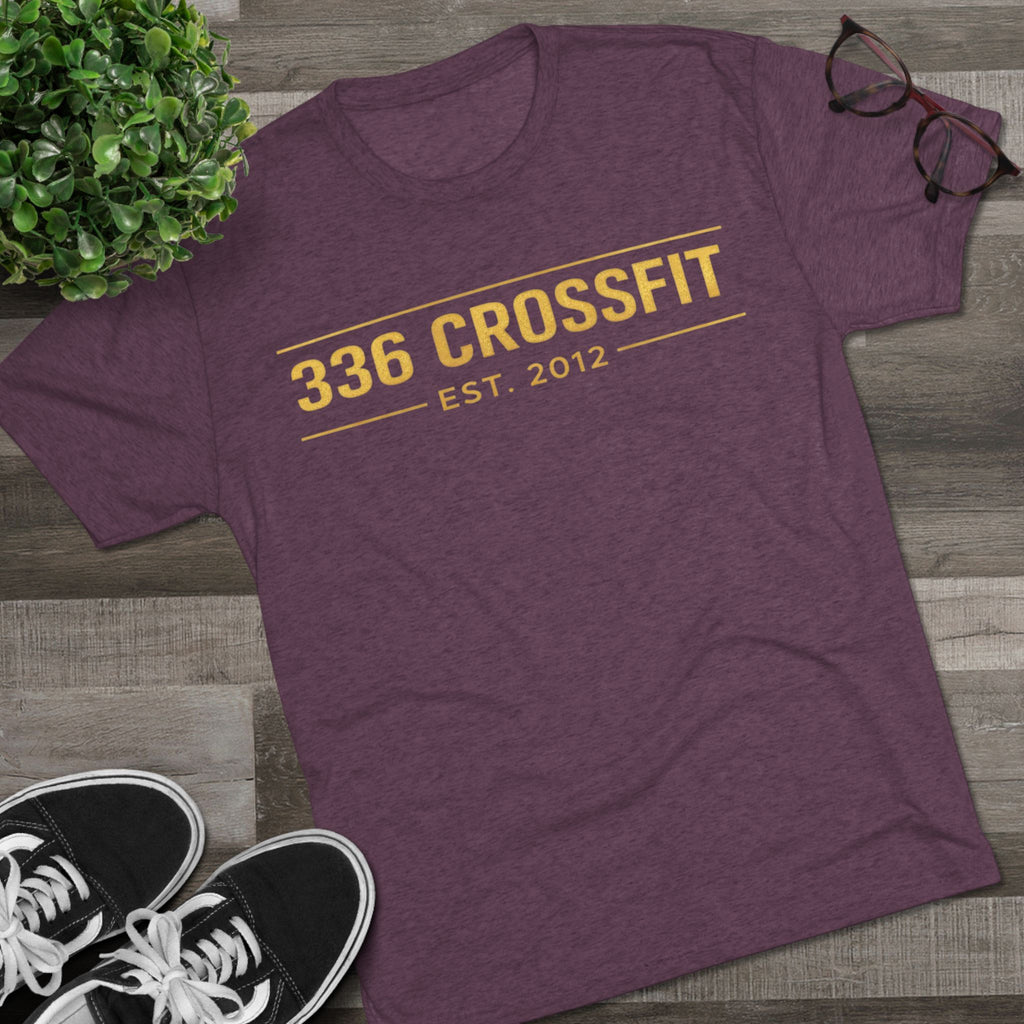 336 CrossFit EST Gold T-Shirt