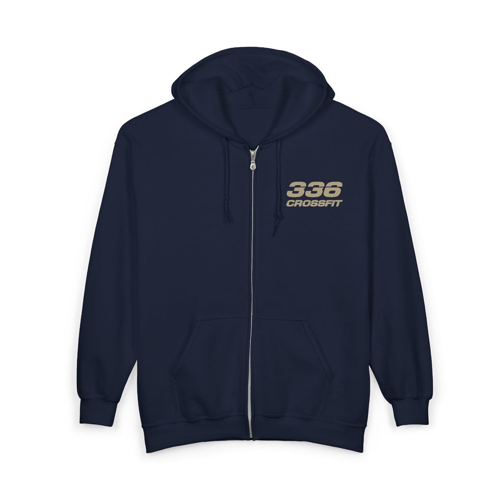 336 Basics Collection (Tan) Full Zip Hoodie