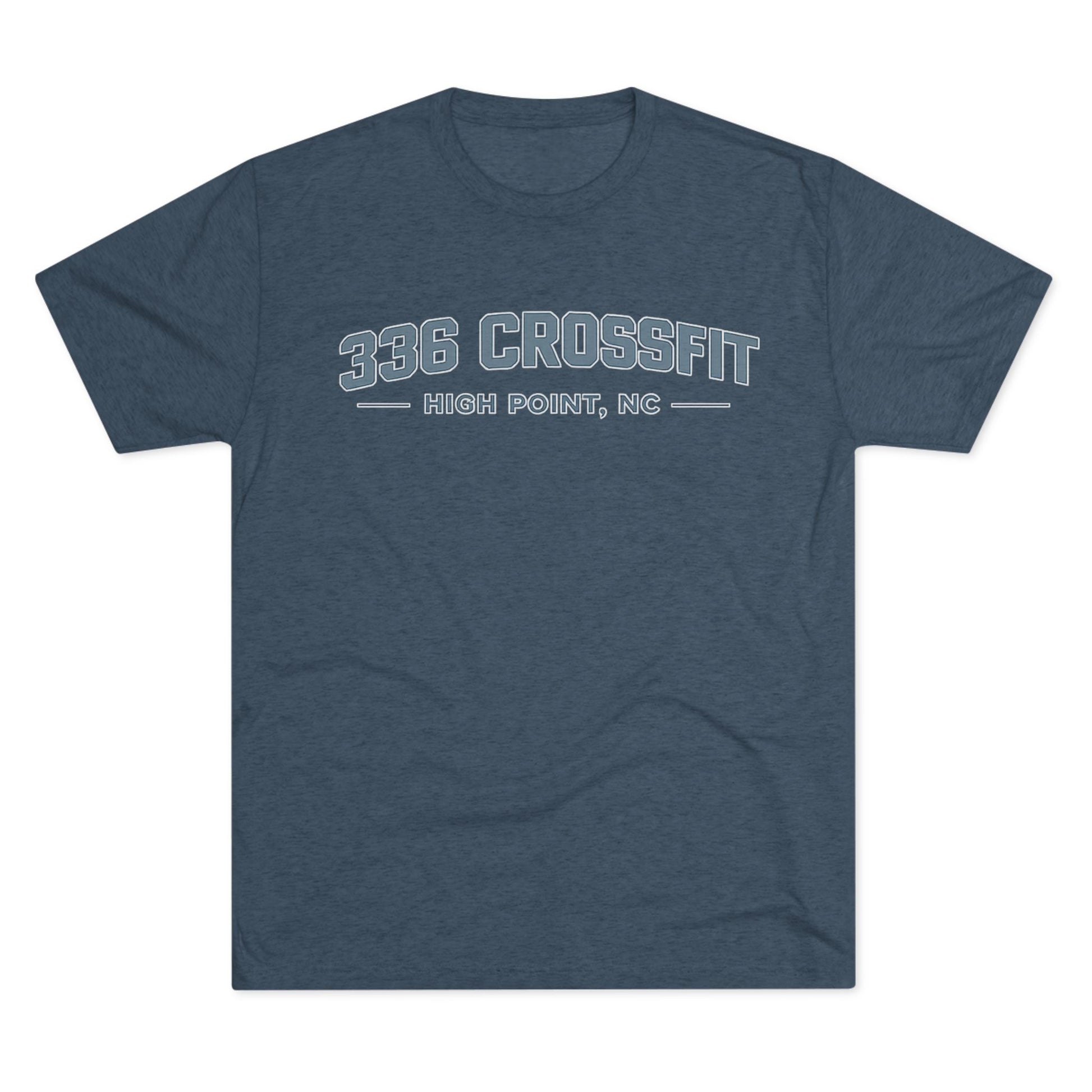336 CrossFit Collegiate Blue T-Shirt